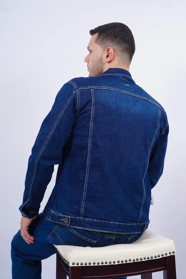 Jacket Hummer para caballero color azul