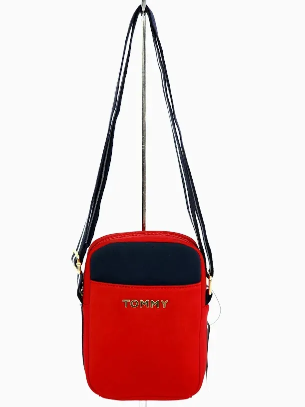 Bolso Tommy Hilfiger rojo y azul