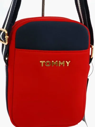 Bolso Tommy Hilfiger rojo y azul