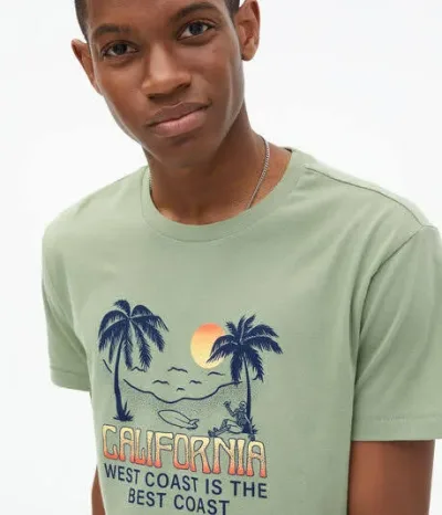 Camiseta para caballero color verde