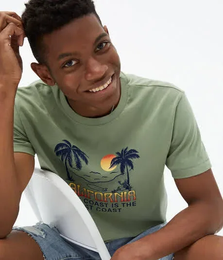Camiseta para caballero color verde