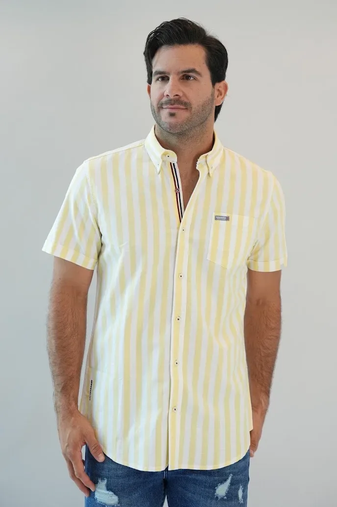 Camisa Hummer para caballero de Rayas