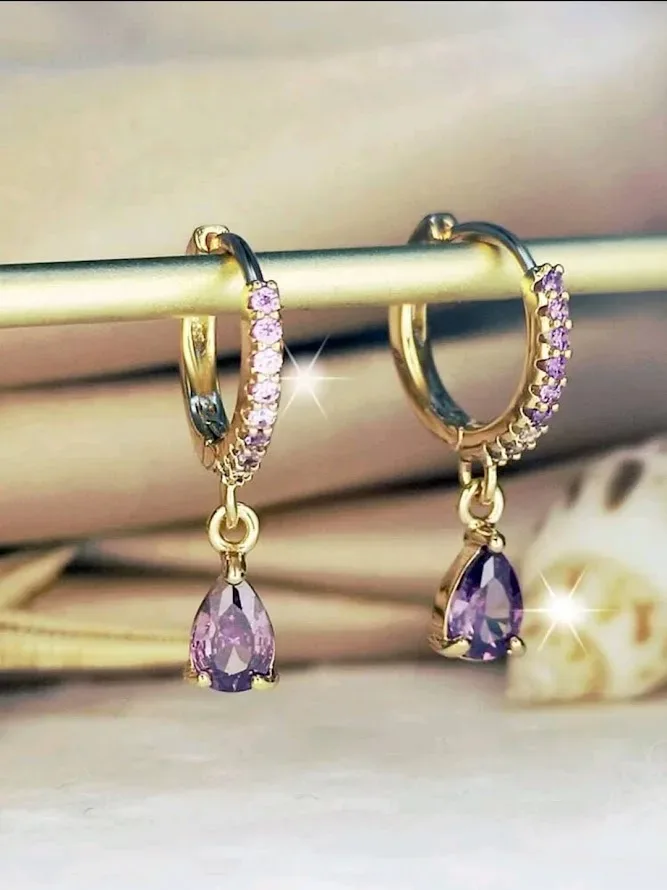 Aretes de cobre para Dama