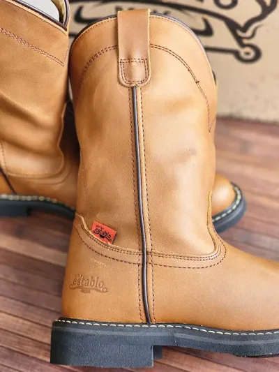Botas Establo para caballero Miel 01