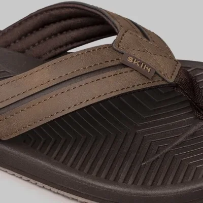 Sandalias para caballero SKIN BONES PACIFIC COGNAC