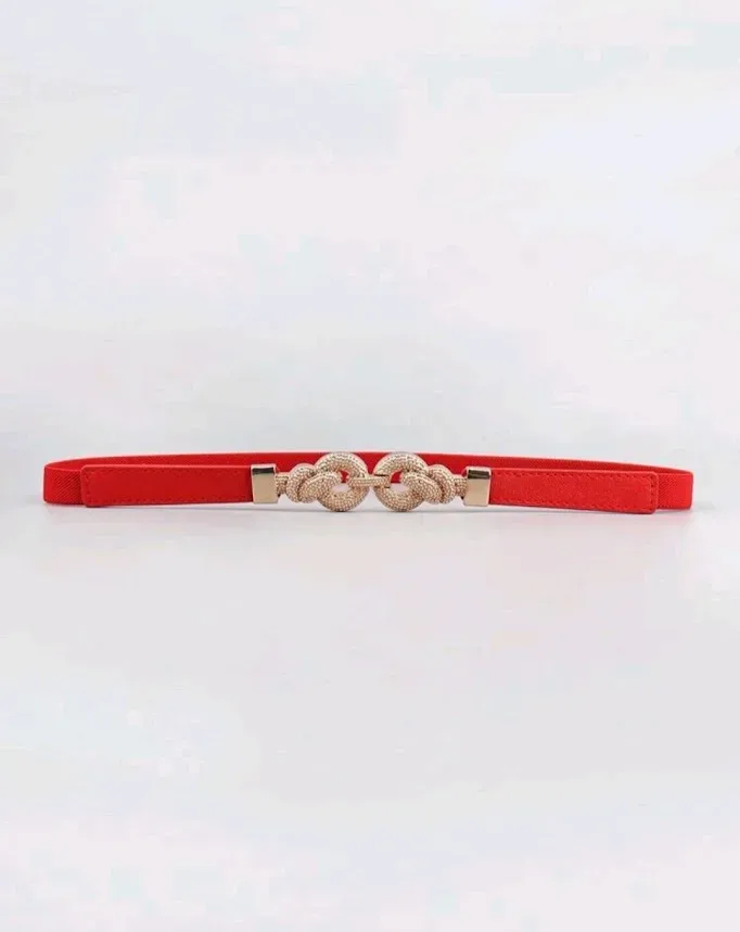 Cinturón para Dama color Rojo