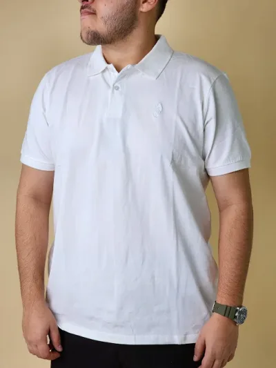 Camiseta Cambridge Polo Club para caballero CP-24-023633H COLOR BLANCO