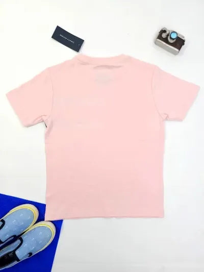 Camiseta Tommy Hilfiger para muchacho color rosa
