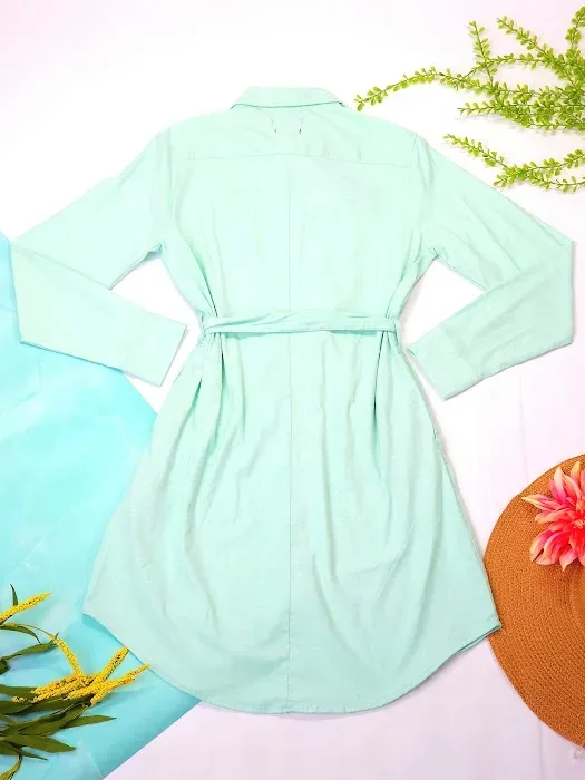 Vestido Cambridge Polo Club para dama color verde menta