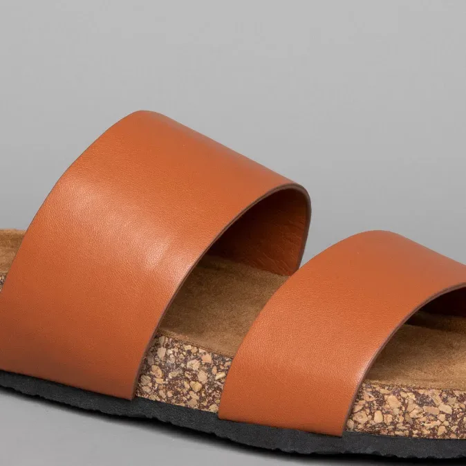Sandalias Coral para dama color Camel Darla