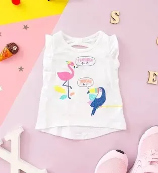 Blusa Carter´s para niña color blanca