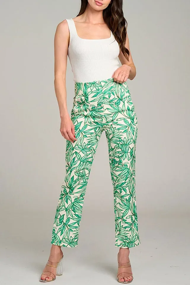 Pantalón dama estampado - Tea y Cup