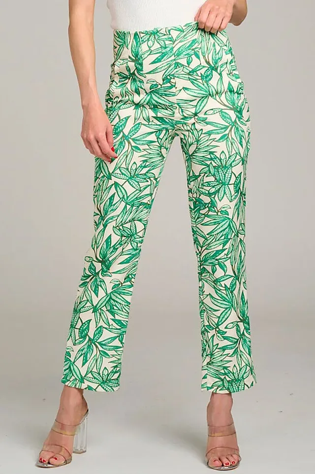 Pantalón dama estampado - Tea y Cup