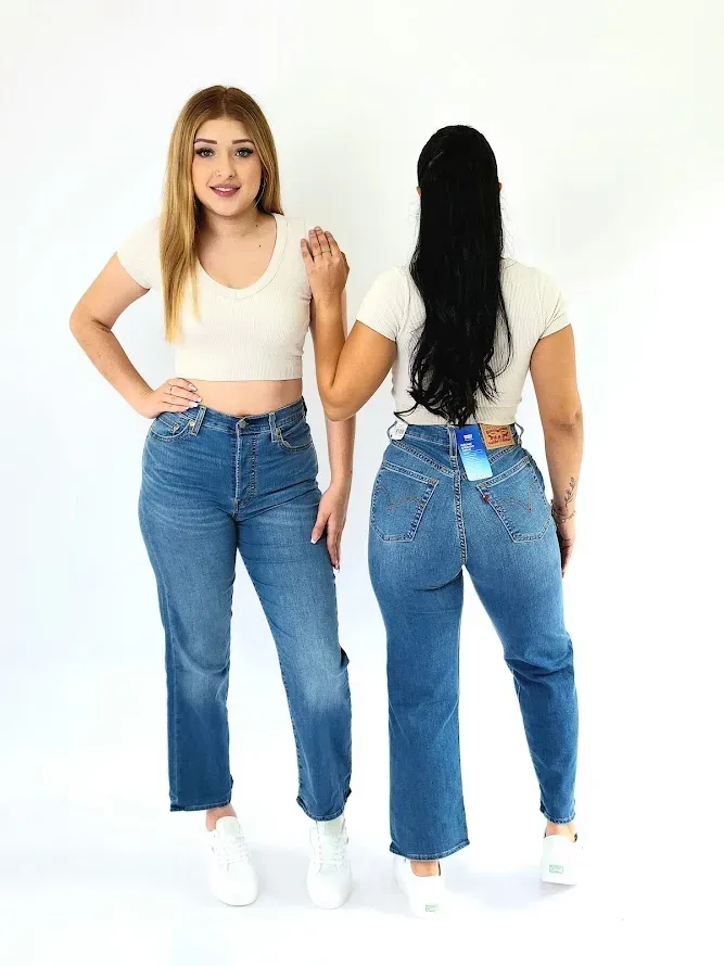 Jeans Levis  para Dama Straight Ankle 0253