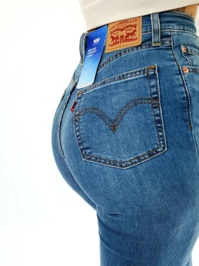 Jeans Levis  para Dama Straight Ankle 0253
