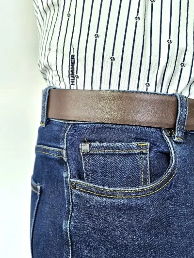 Jeans Hummer para caballero color azul  417-IM13-DB03