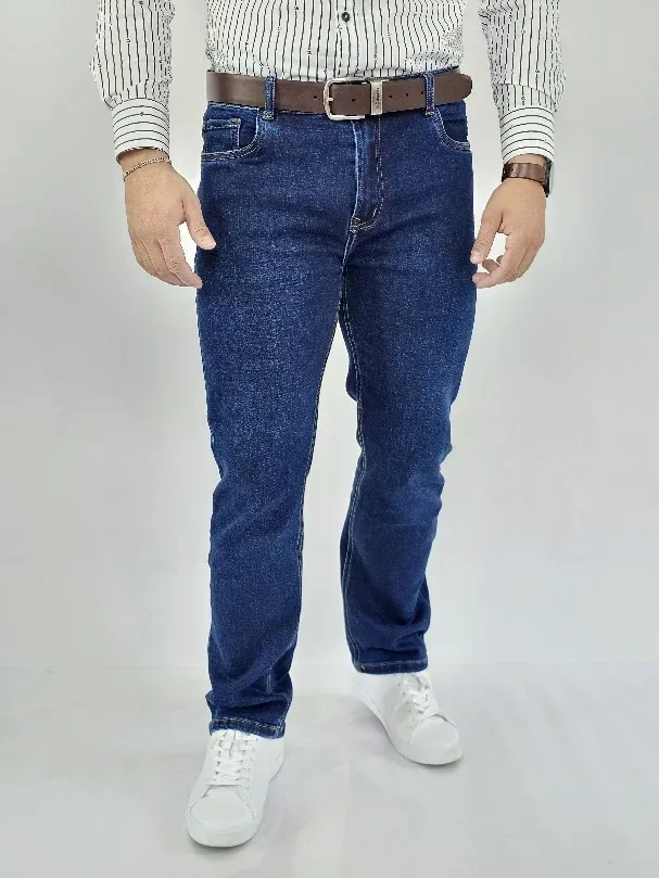 Jeans Hummer para caballero color azul  417-IM13-DB03