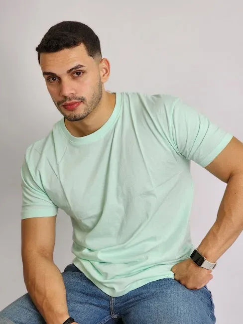 Camiseta Estivaneli para caballero color menta