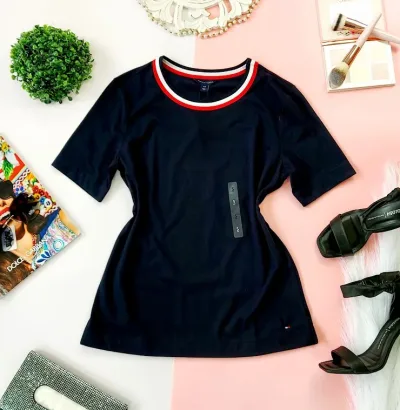 CamisetaTommy Hilfiger para dama color azul