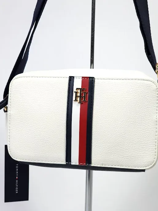 Bolso Tommy Hilfiger para dama color blanco