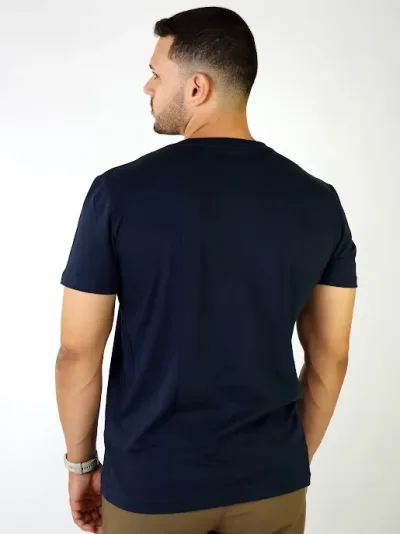 Camiseta Náutica para caballero color azul