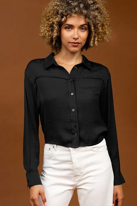 Blusa Naked Zebra para dama #WB4914 COLOR NEGRO