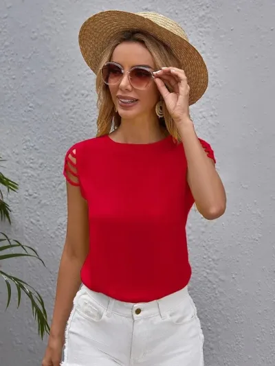 Blusa para dama color rojo