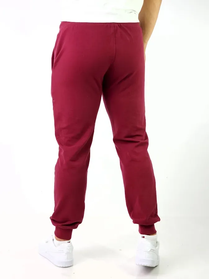 Jogger Cambridge Polo Club para caballero color vino
