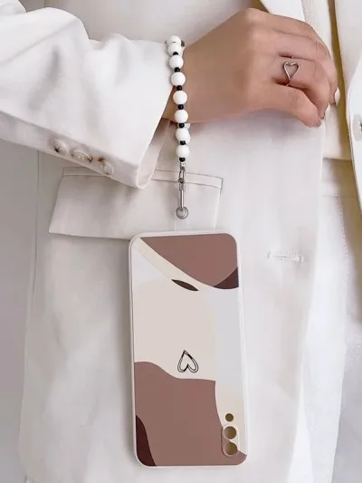Funda para celular con diseño abstracto