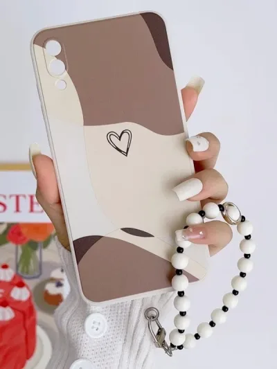 Funda para celular con diseño abstracto