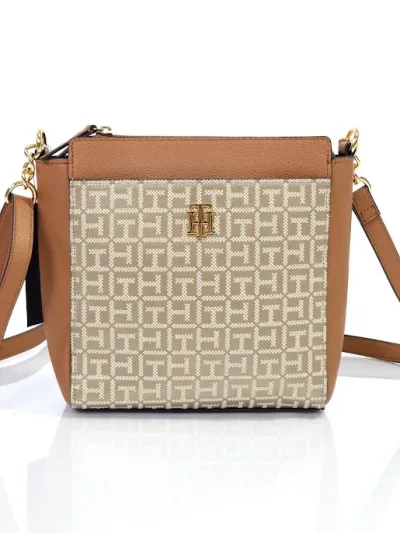 Bolso Tommy Hilfiger para dama color cafe