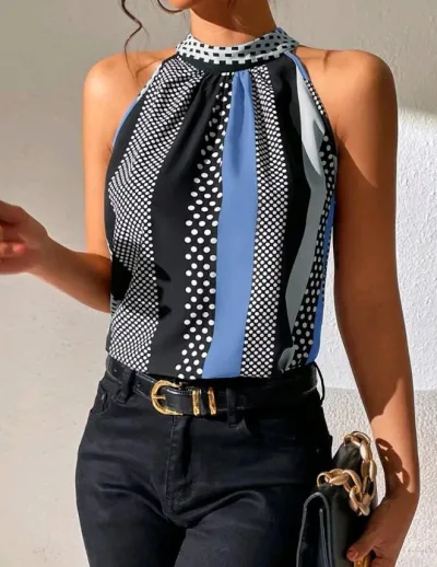 Blusa para dama multicolor