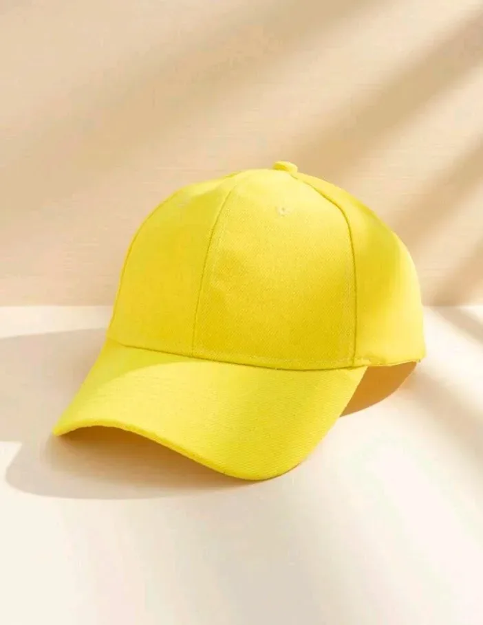 Gorra para niño color amarillo