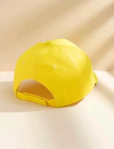 Gorra para niño color amarillo