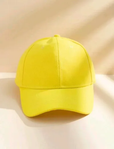 Gorra para niño color amarillo