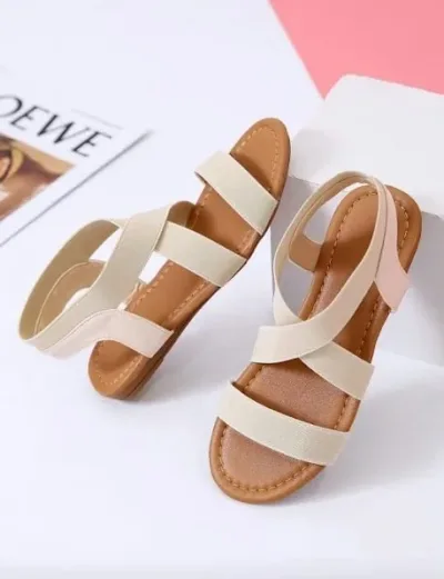 Sandalias SHEIN para dama color beige