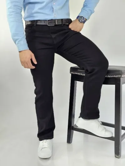 Jeans Hummer para caballero color negro  411-IM13-BK01