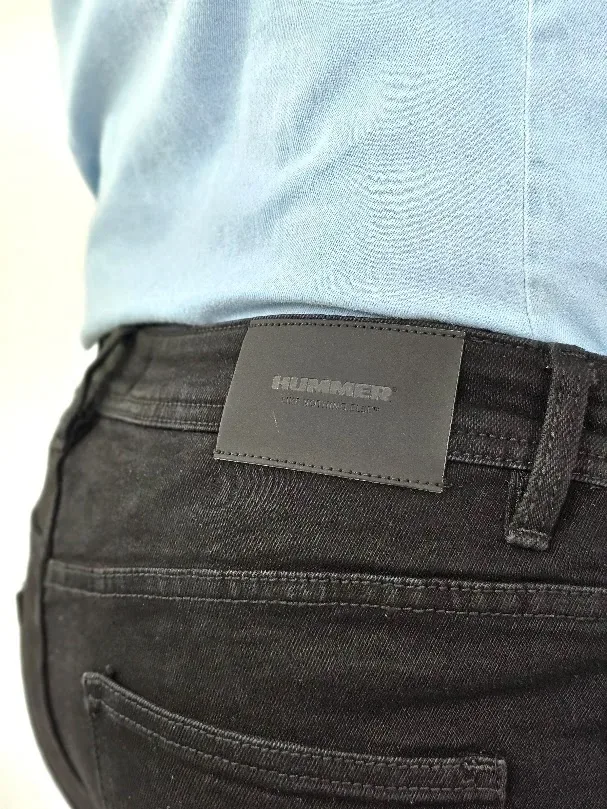 Jeans Hummer para caballero color negro  411-IM13-BK01