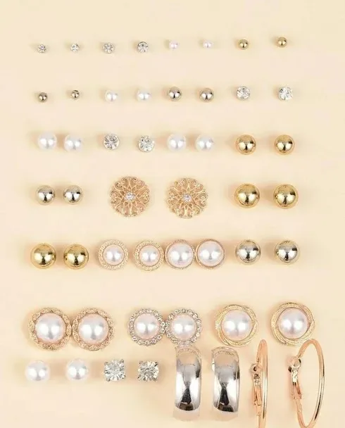 Set aretes de fantasía para dama
