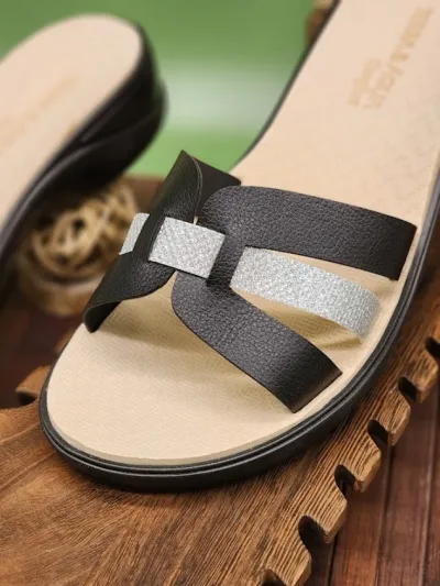 Sandalias Glitter Preto