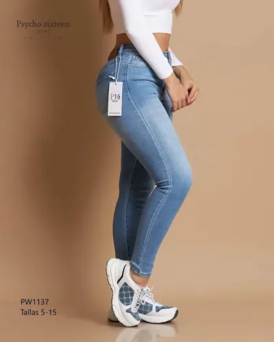 Jeans para dama Psycho Sixteen PW1137