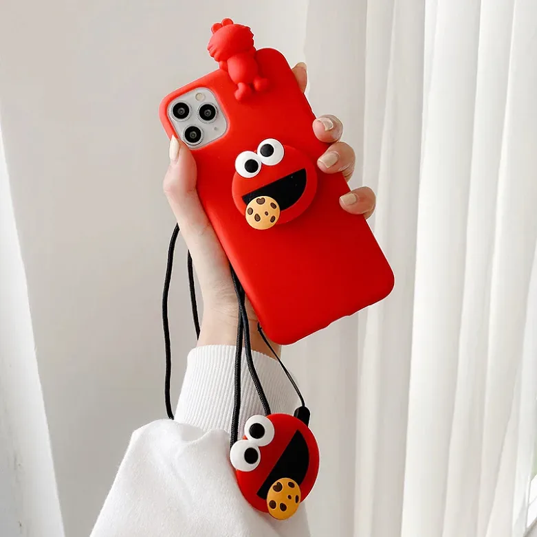 Funda para celular con diseño de come galletas