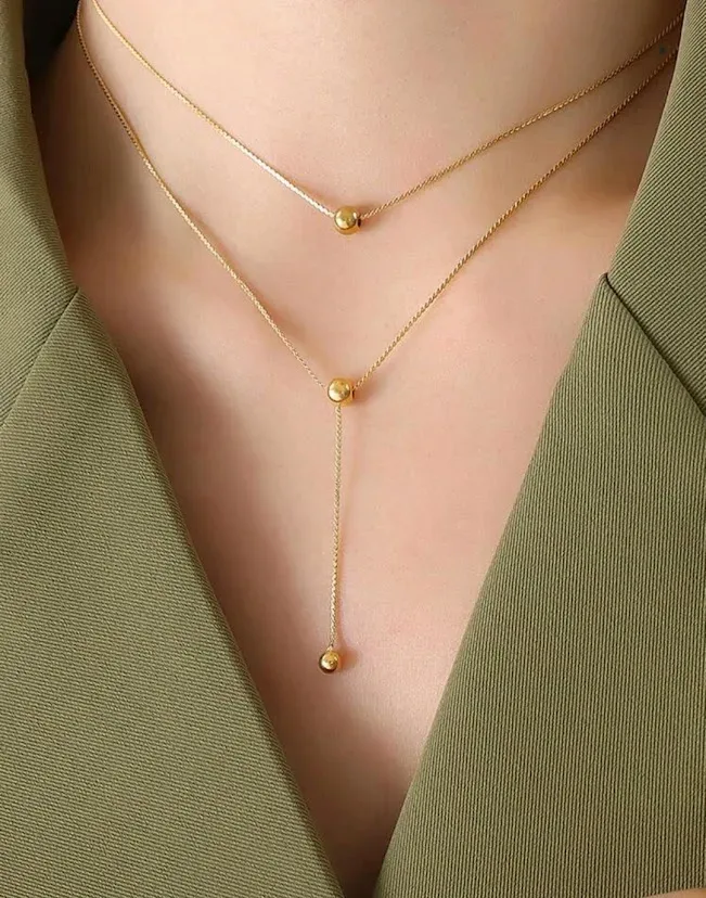 Collar de acero inoxidable para dama