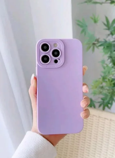 Funda para celular color lila