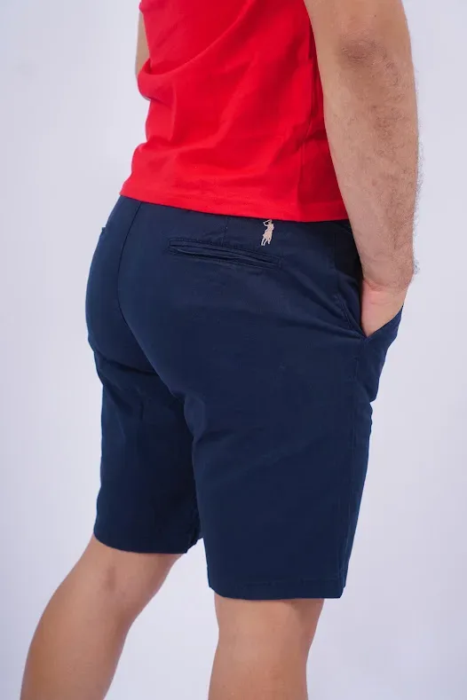 Short Cambridge Polo Club para caballero color azul