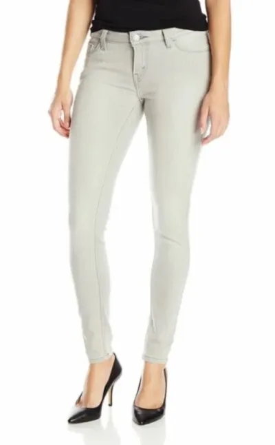 Jeans para dama Levi's 535-0214 Super Skinny color gris