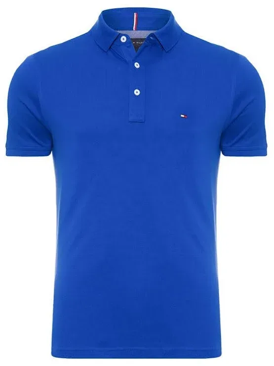 Camiseta Tommy Hilfiger Slim Fit para caballero color azul
