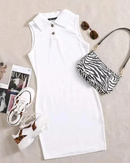 Vestido para dama color blanco