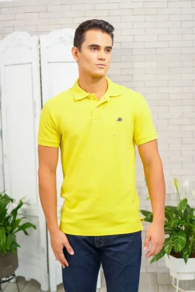 Camiseta Aeropostale para caballero color verde lima