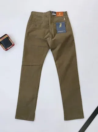 Pantalón Cambrige Polo Club para caballero color verde musgo